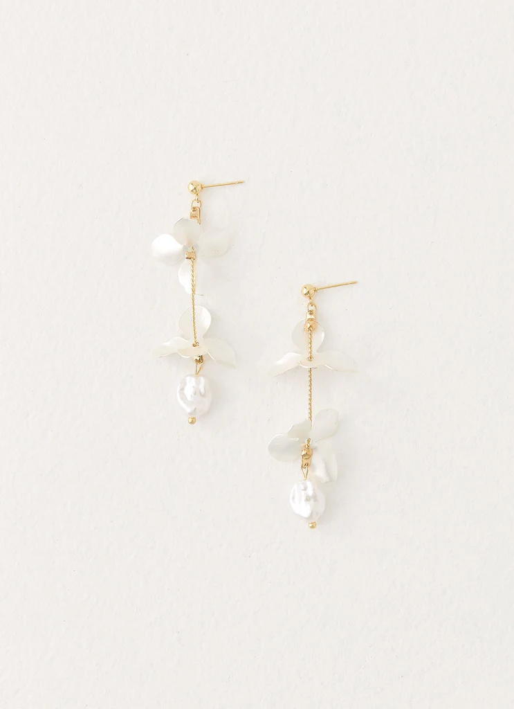 Boucles d'oreilles Costa Aura - Perle