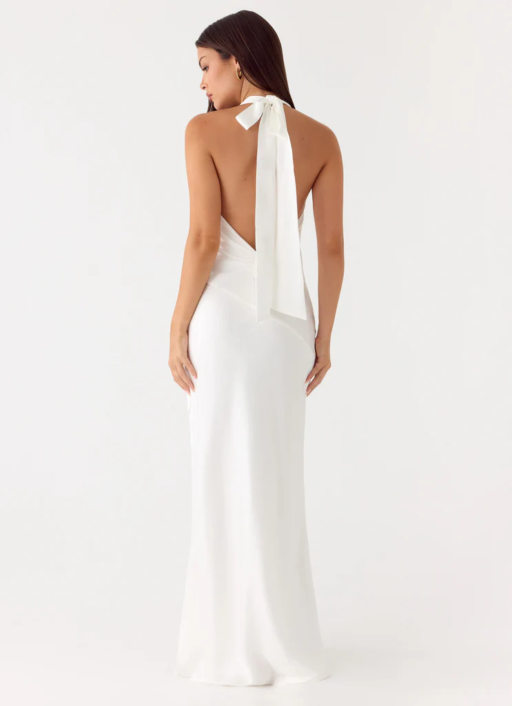 Robe Maxi Jasmanie - Blanc