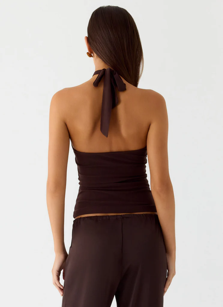 Henrietta Top - Chocolat