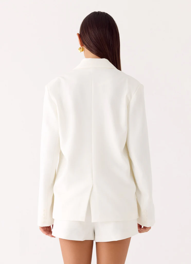 Veste Asher Suiting – Blanc Veste Asher Suiting - Blanc