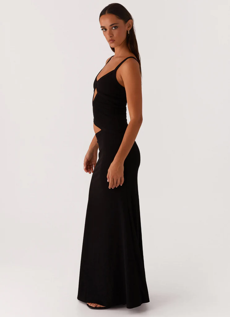 Robe maxi Jocelyn - Noir