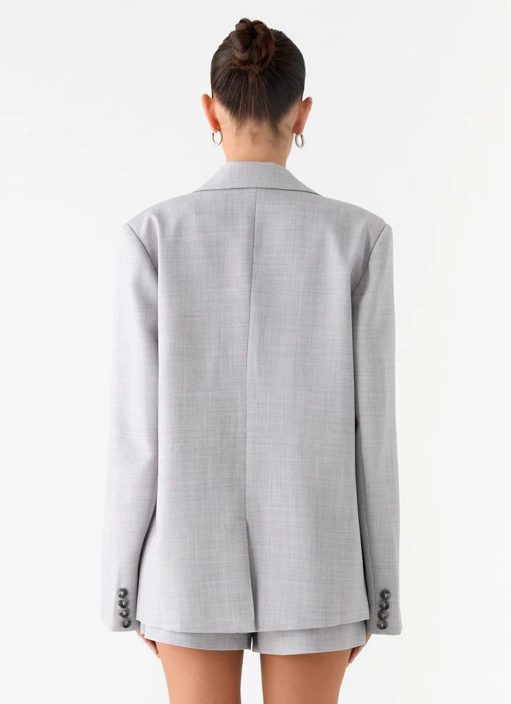 Blazer Oversized Kingston - Gris