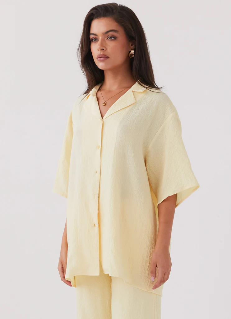 Chemise The Good Days - Citron