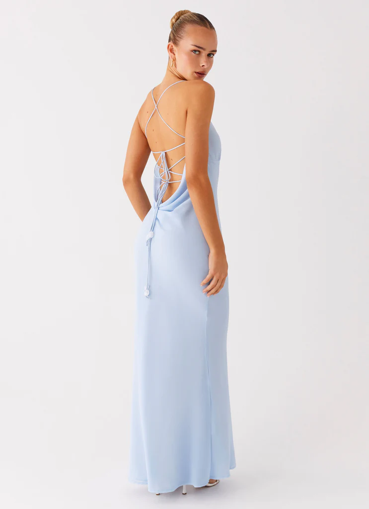 Robe Maxi Cabello – Bleu Pâle Robe Maxi Cabello - Bleu Pâle