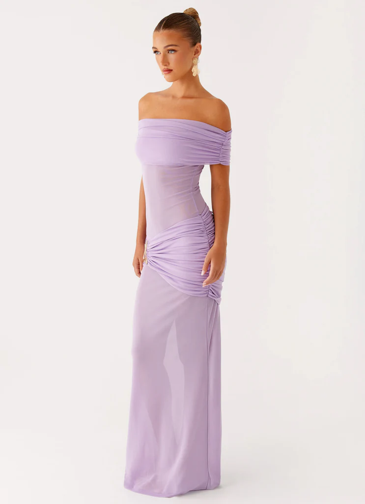 Robe Maxi Benji - Lilas