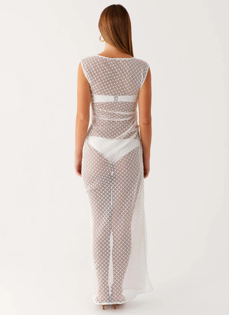 Robe Maxi Maeva - Blanc