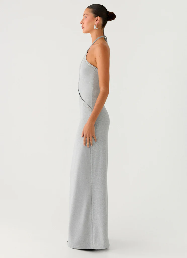 Robe maxi Off The Bass - Gris