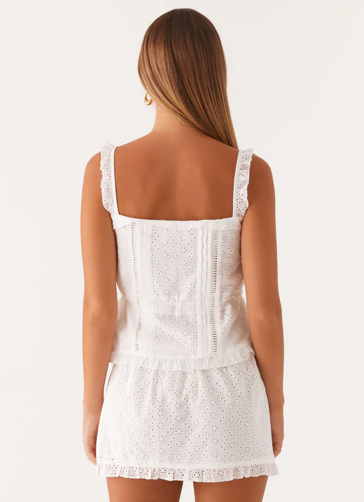 Top Cami Kaya - Blanc