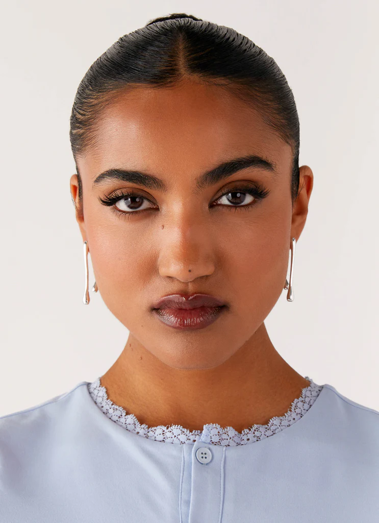Boucles d'oreilles Titus - Argent