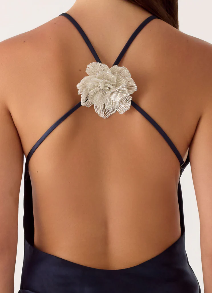 Robe Mini Rhia - Bleu Marine