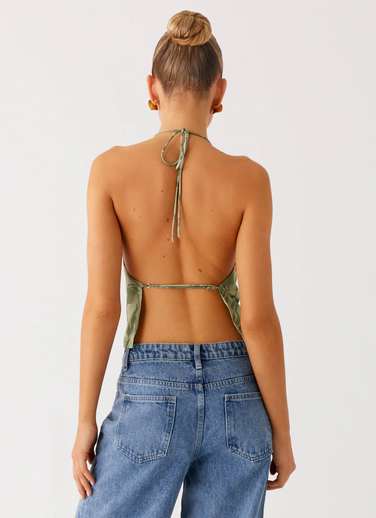 Top à col roulé Elspeth - Jade Fern