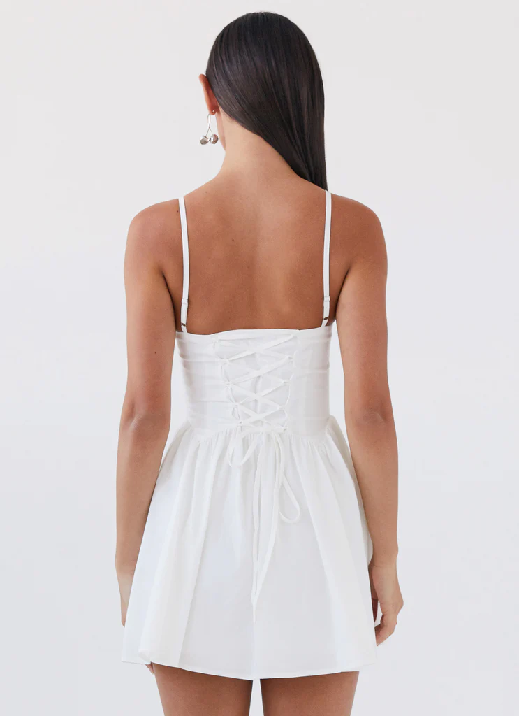 Robe Mini Tesoro Mio - Blanc