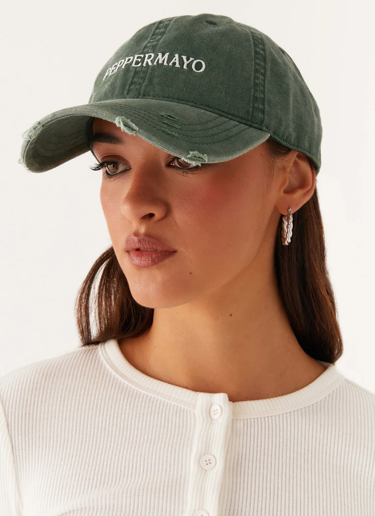 Casquette Baseball Courtside - Vert