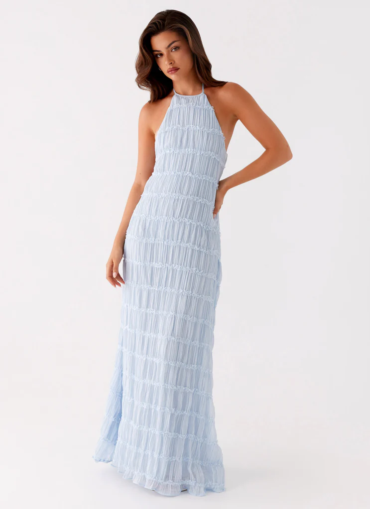 Robe Maxi Aullie - Bleu