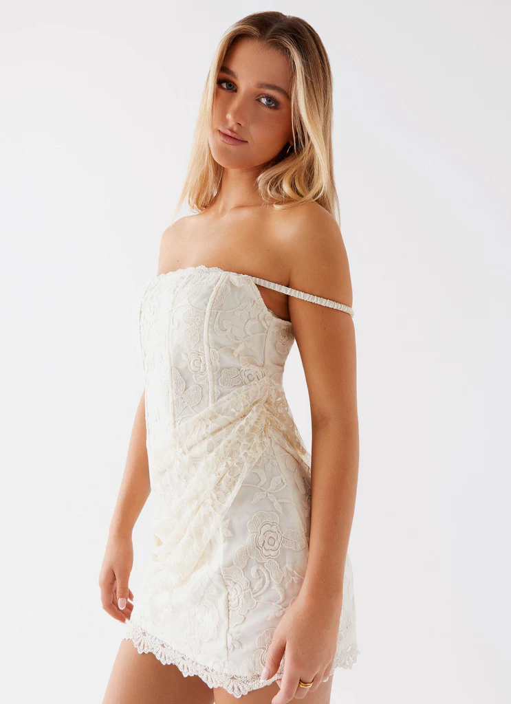 Robe Mini Knockout - Blanc