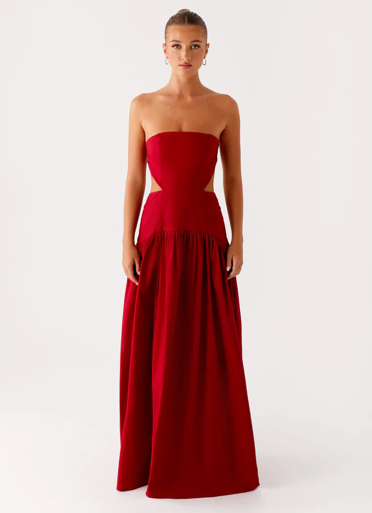 Robe Maxi Aamari – Rouge Robe Maxi Aamari - Rouge