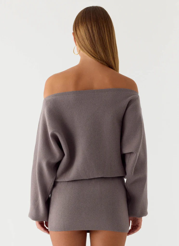 Robe Mini Ravyn - Gris