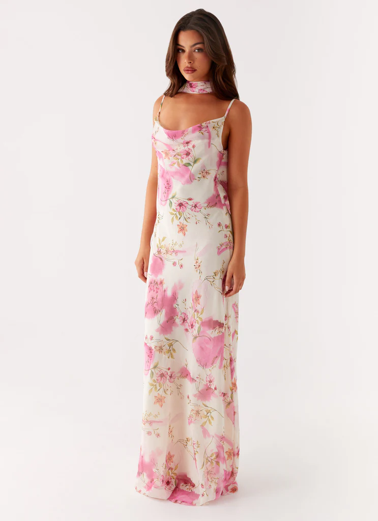 Robe Maxi Spencer - Imprimé floral ivoire