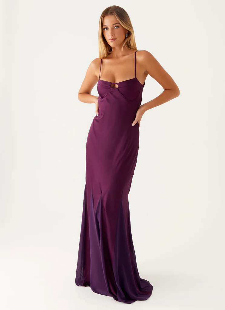 Robe Maxi Ravello - Mulberry