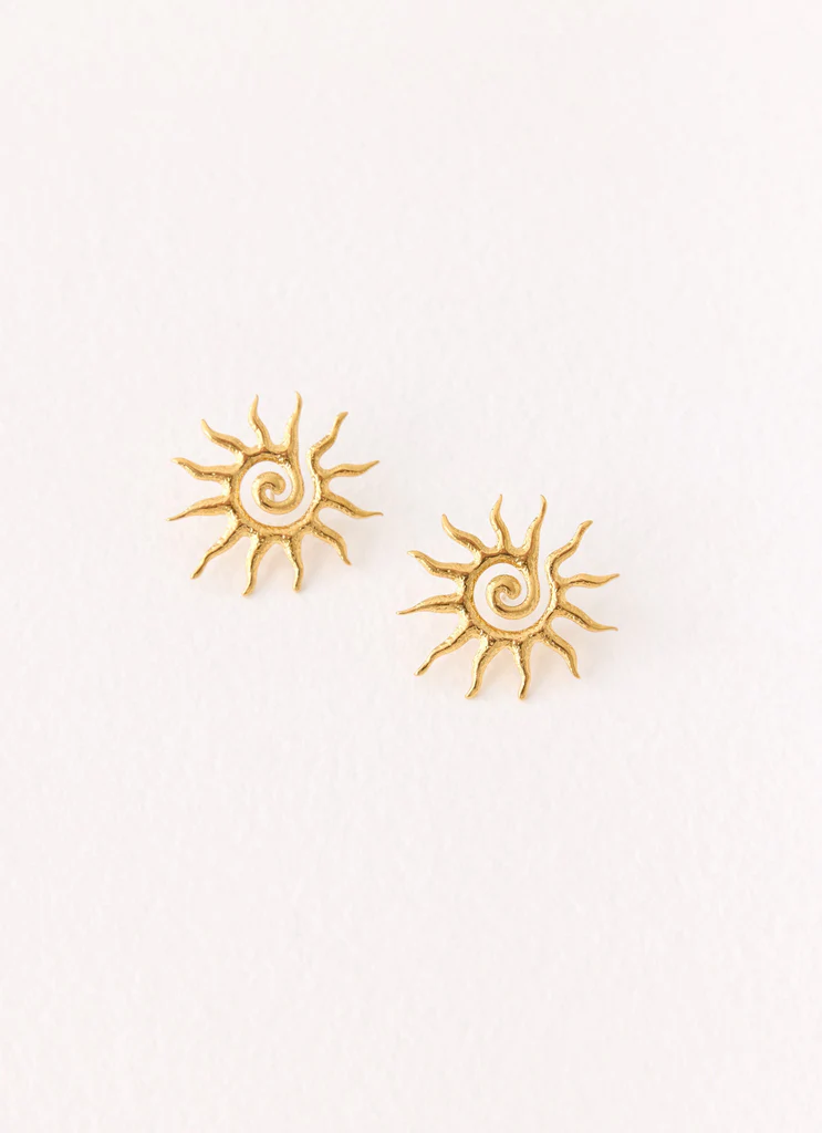 Boucles d'oreilles Solaris - Or