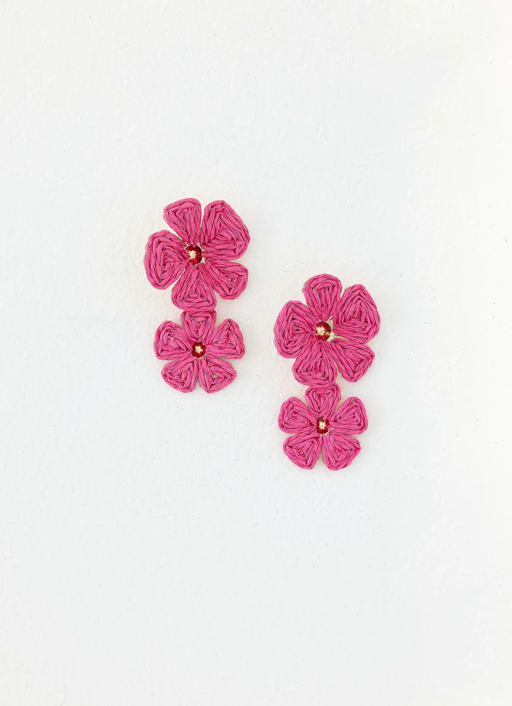 Boucles d'oreilles Marina Mode - Rose