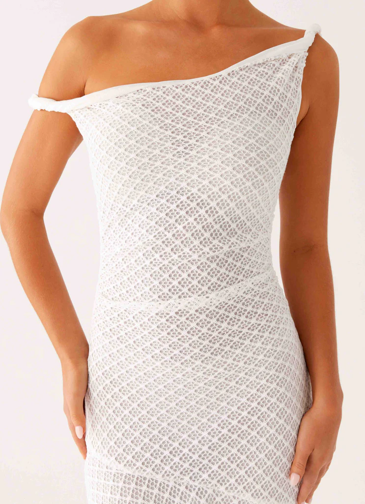 Robe Midi Huntah - Ivoire
