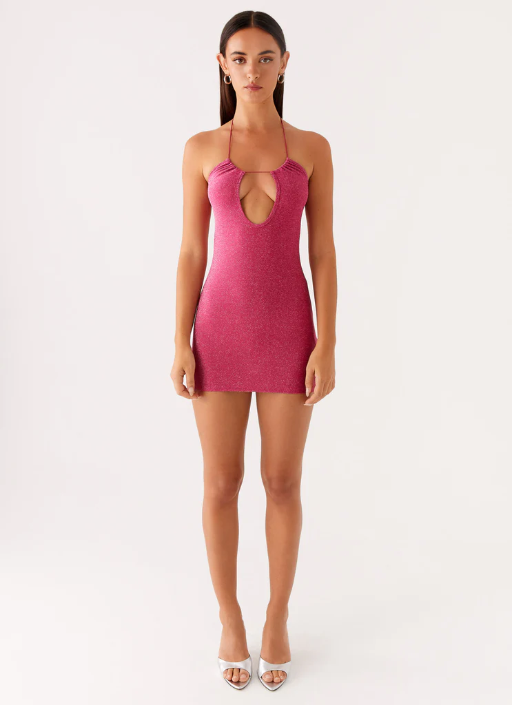 Robe Mini Jupiter - Framboise