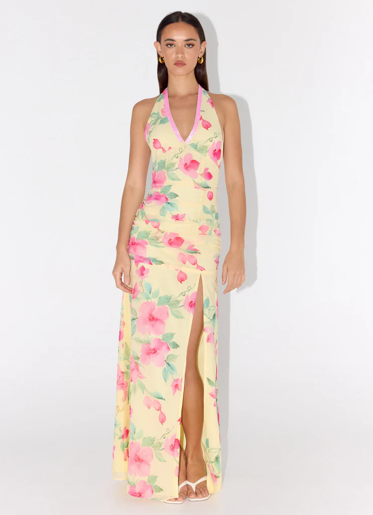 Robe maxi à bretelles Colada - Lemon Soleil