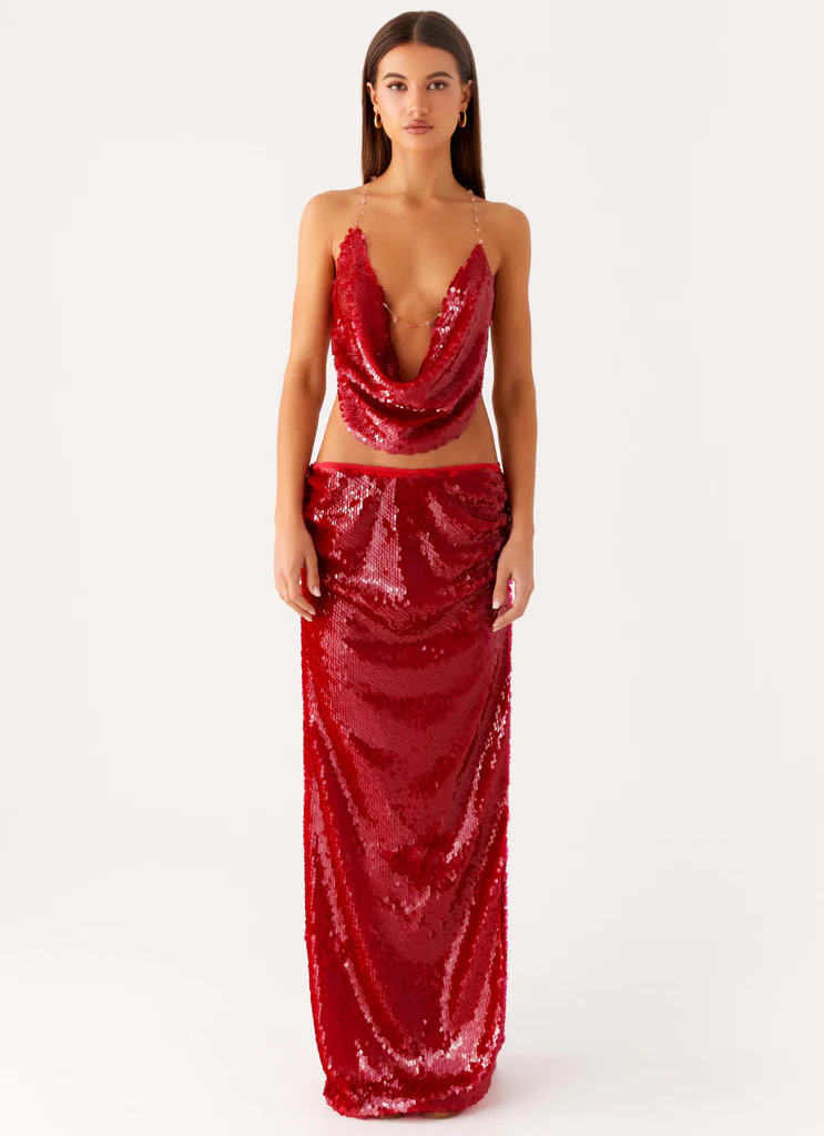 Jupe Maxi Amosa - Fuchsia