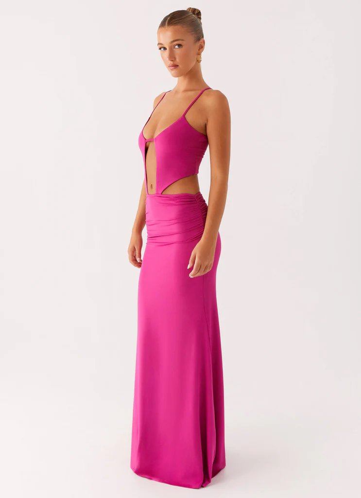 Robe Maxi Headliner - Fuchsia