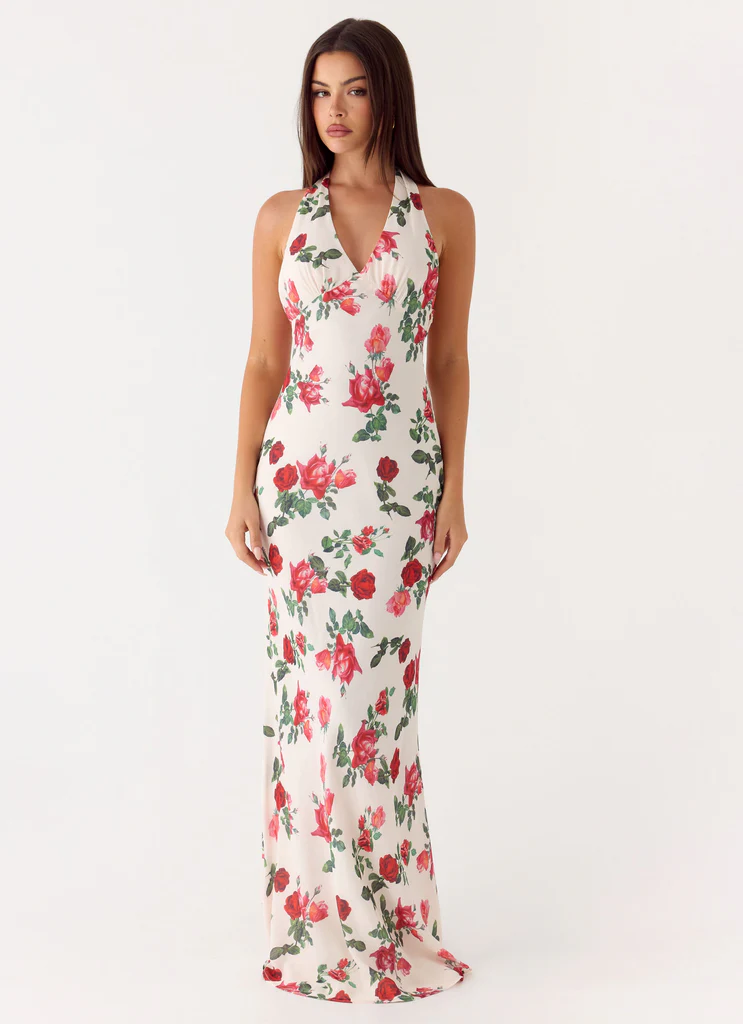 Robe Maxi Maryk - Ivory Bloom