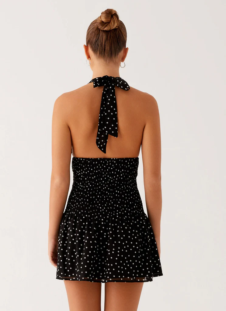 Robe Mini Holden - Rayures Noires