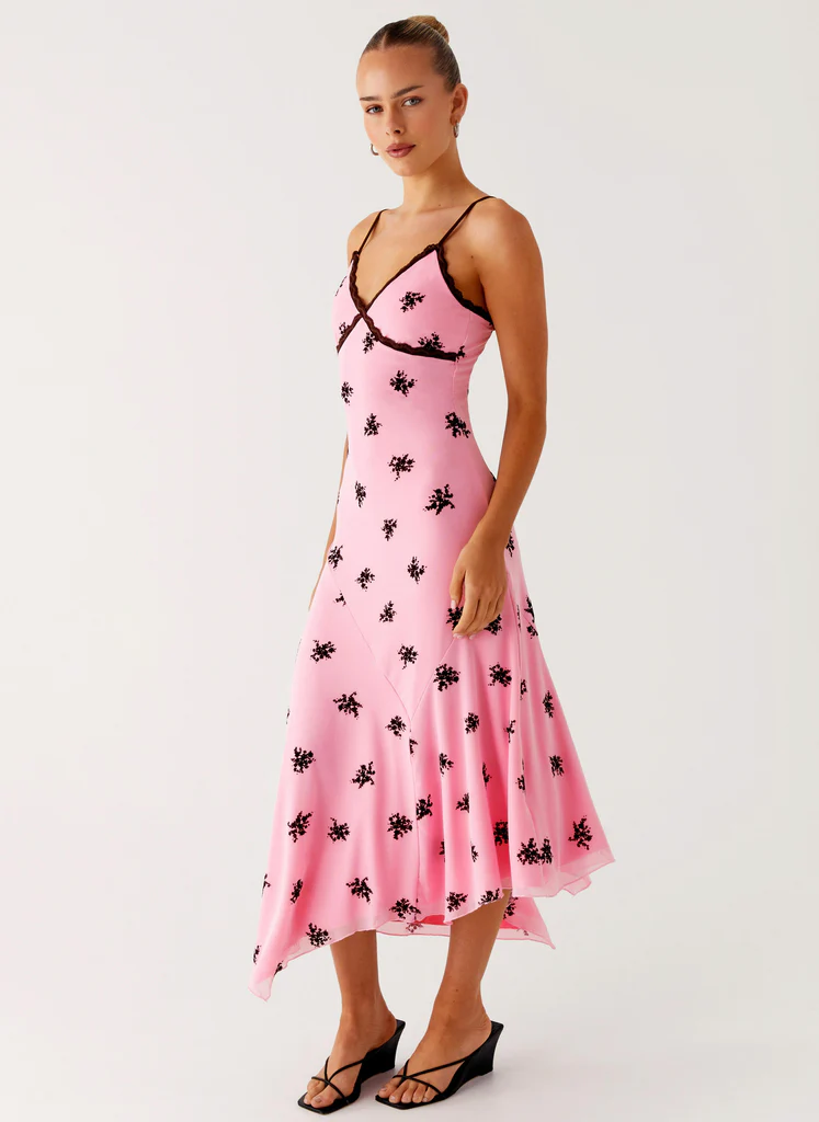 Robe Midi Amelia – Rose Robe Midi Amelia - Rose