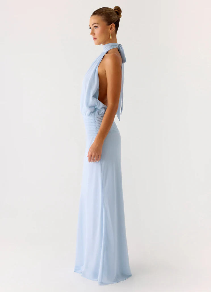 Robe Lalia Maxi - Bleu Pâle