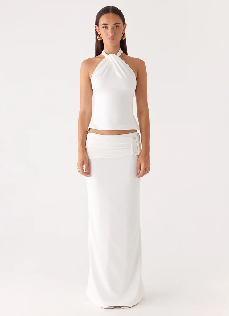 Jupe Maxi Rosanna - Blanc