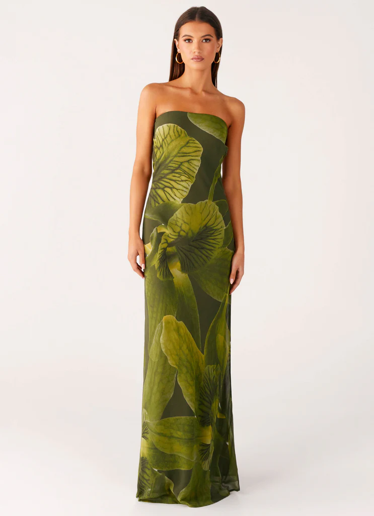 Robe Maxi Nettle - Floral Tropical