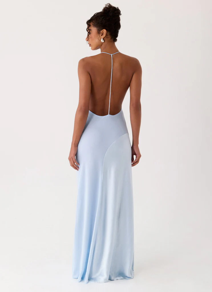 Robe Ellopez Maxi - Bleu