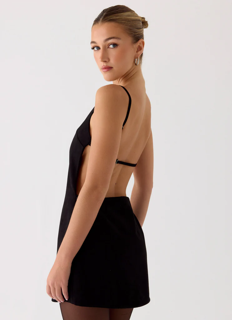 Robe Mini Play With Fire - Noir