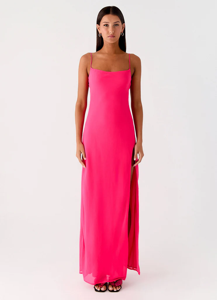 Robe Maxi Alouette - Fuchsia