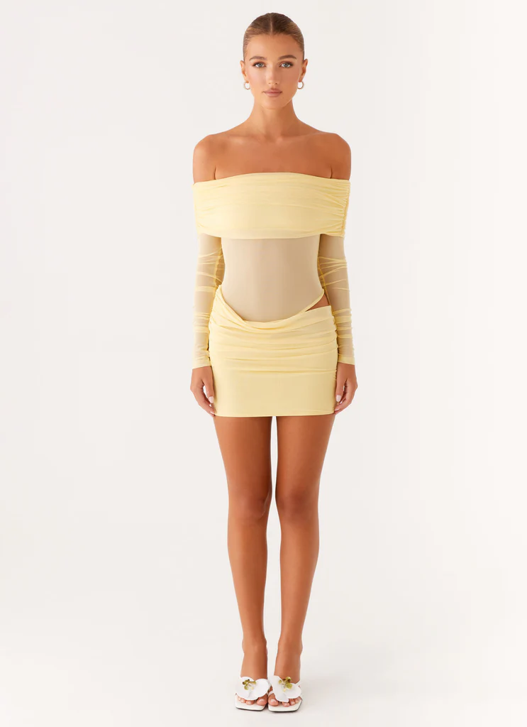Robe Mini No Doubt - Jaune