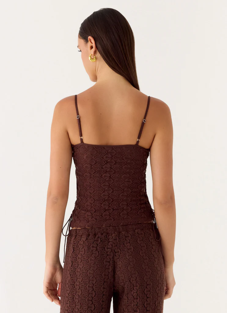 Top Mackenzie - Chocolat