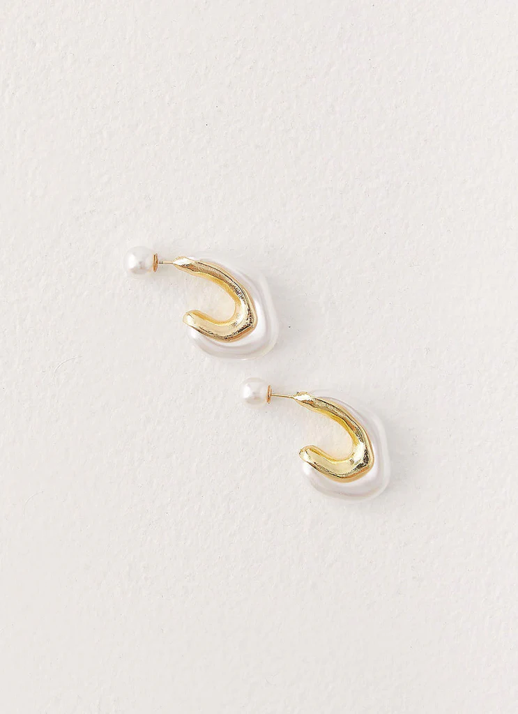 Boucles d'oreilles Danca - Perle