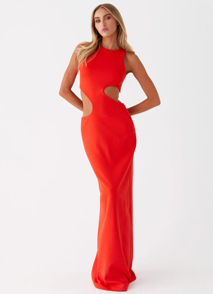 Robe Maxi Vaeloria - Rouge