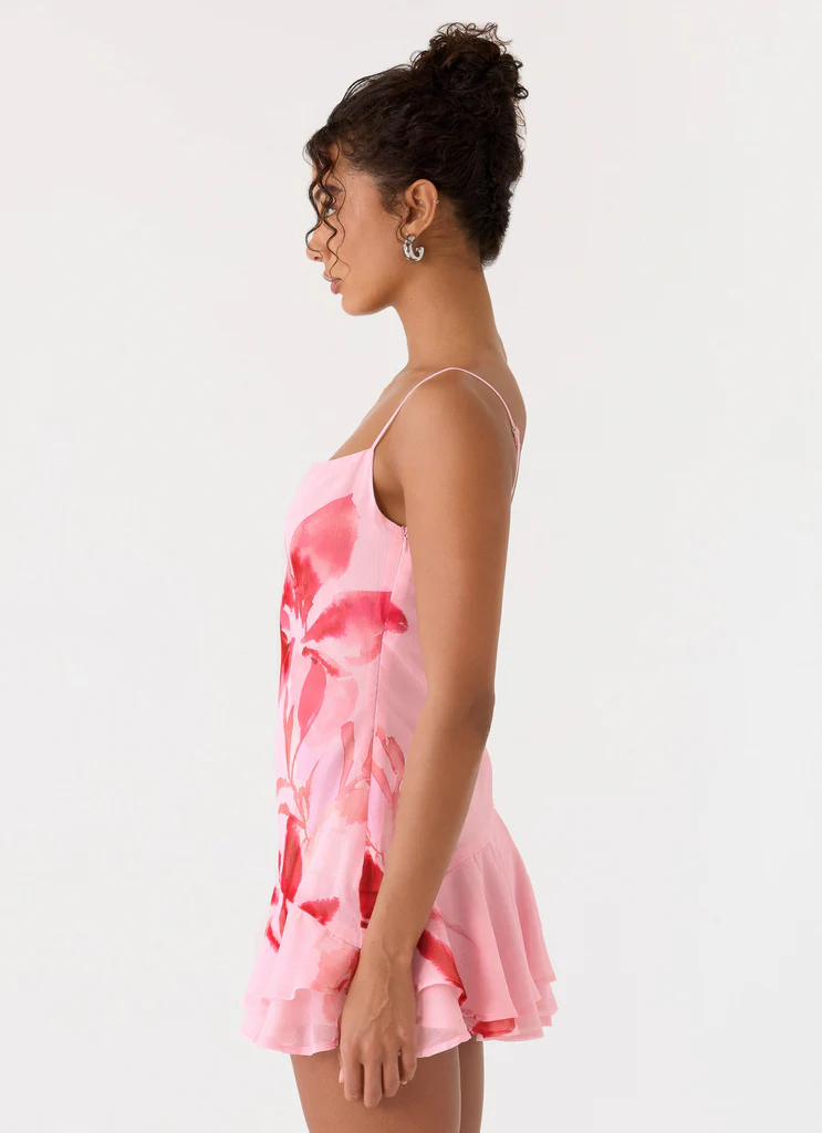 Robe Mini Marisolana - Rose Pétale