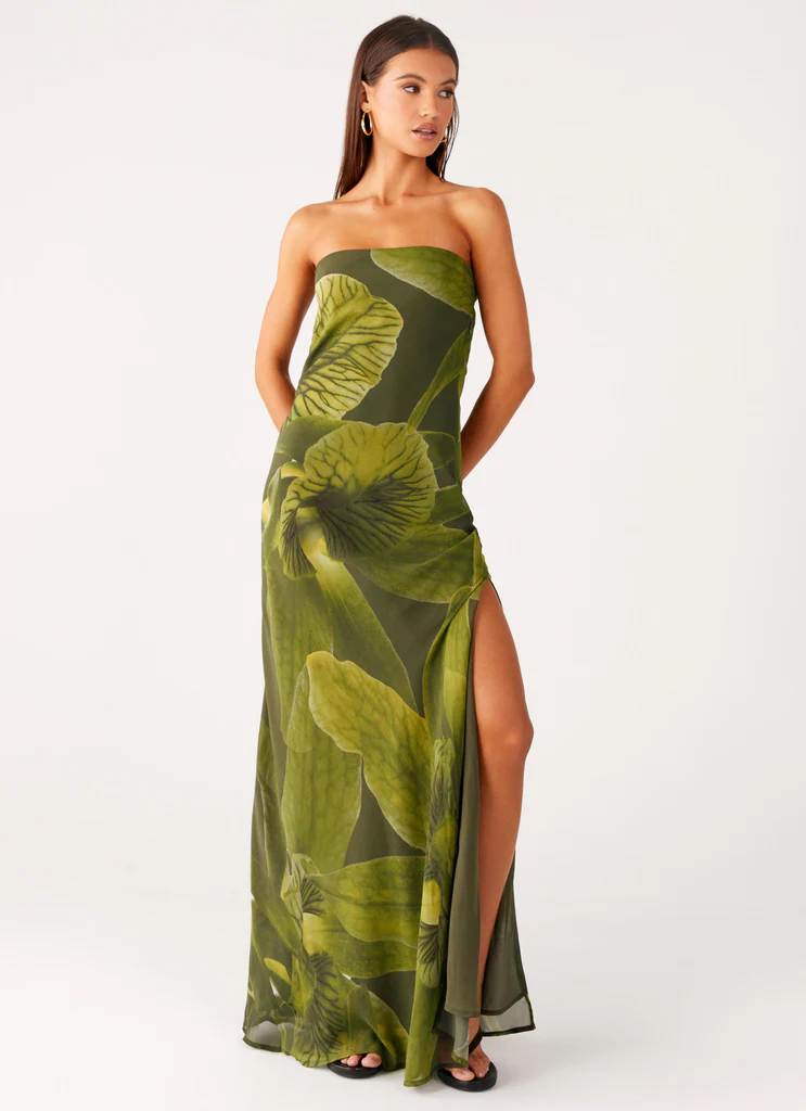 Robe Maxi Nettle - Floral Tropical