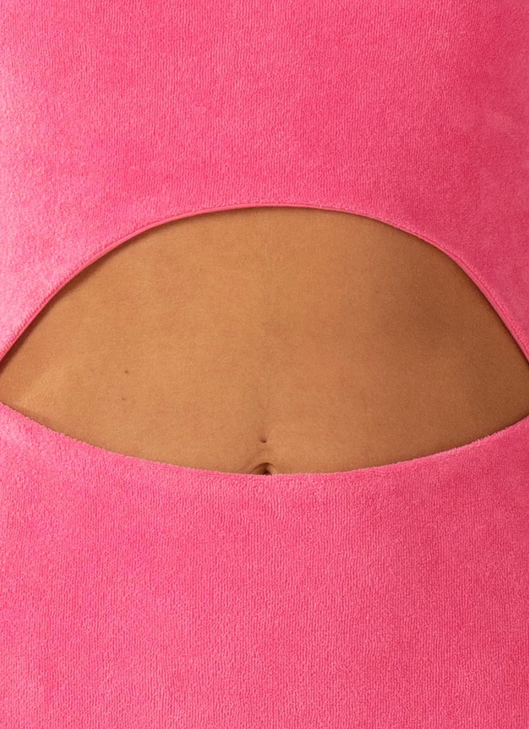 Combinaison en terry Poolside Fever - Perry Pink