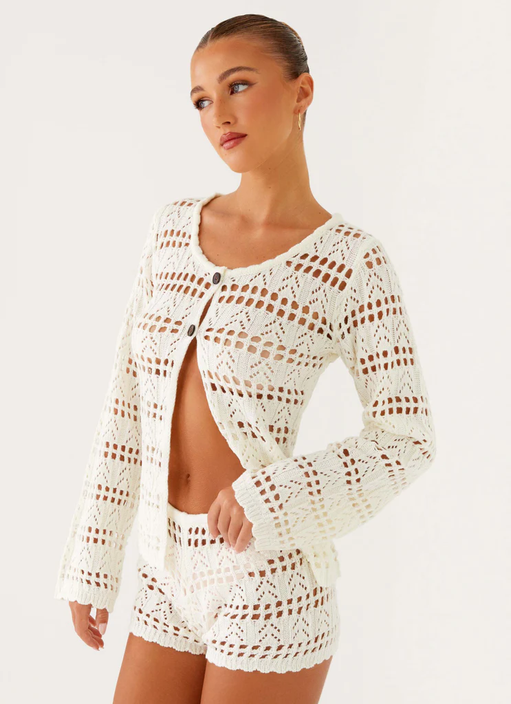 Shorts à mailles Baylock - Blanc