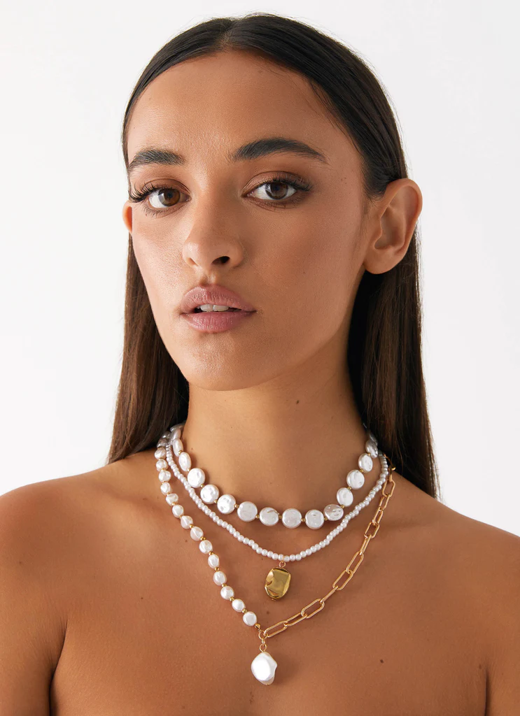 Collier Minnie - Perle