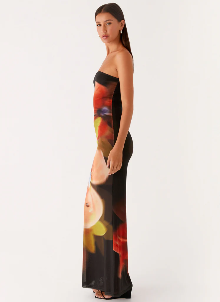 Robe Maxi Jorja - Floral Mélancolique