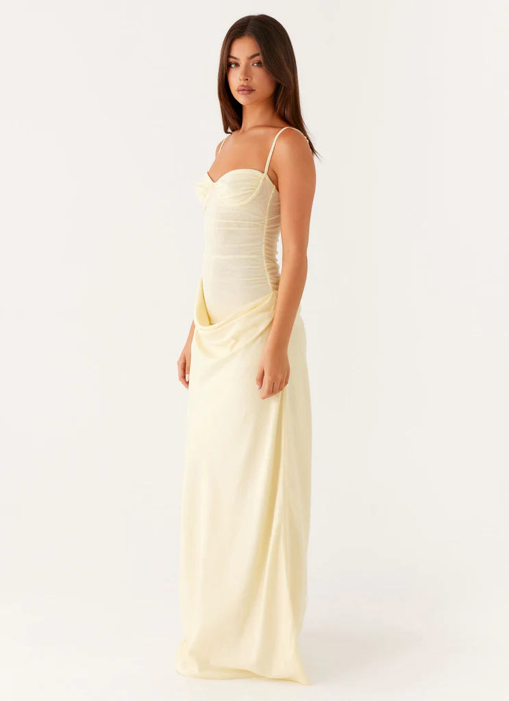 Robe Maxi Romy - Jaune